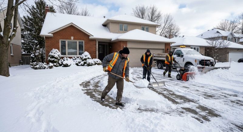 Driveway Snow Plowing in Long Island, NY