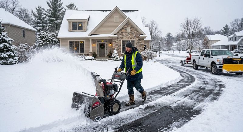 Driveway Snow Removal in New York, NY