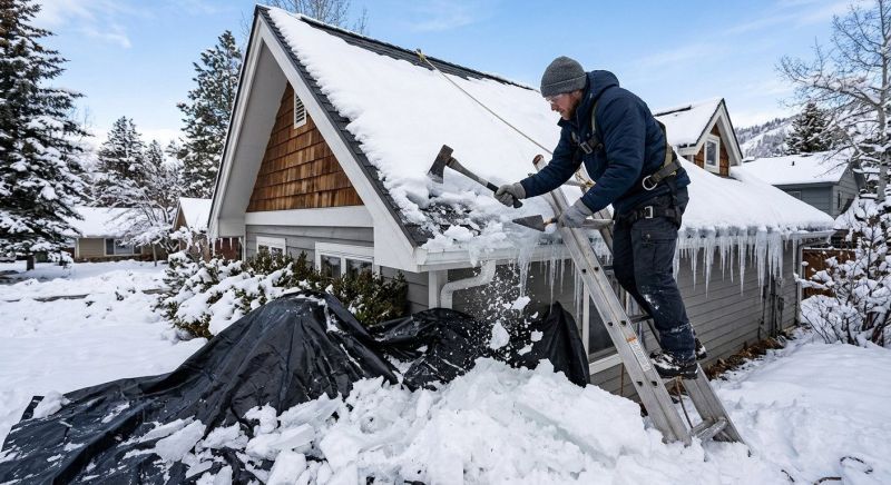 Ice Dam Removal in Kent, WA