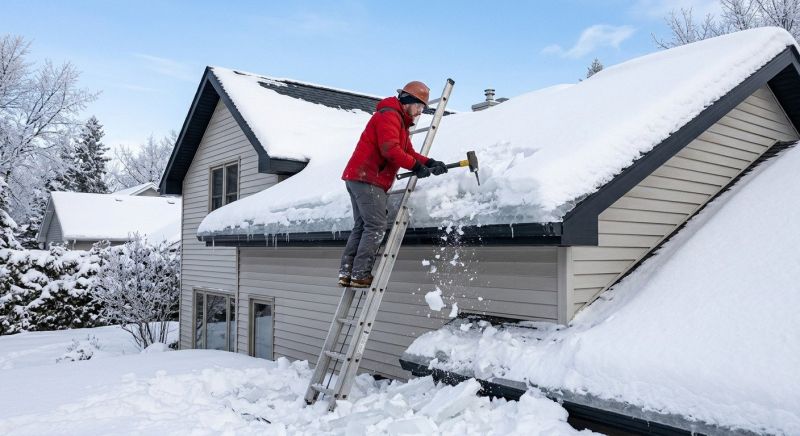Ice Dam Removal in Tacoma, WA