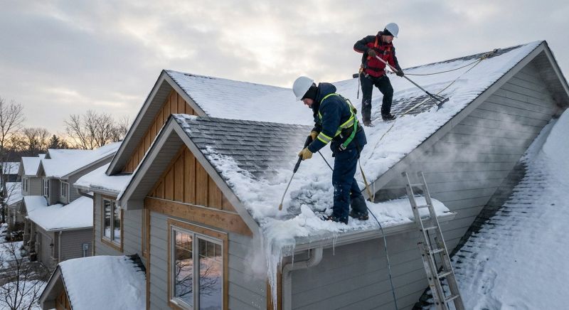 Ice Dam Repair in Tulsa, OK