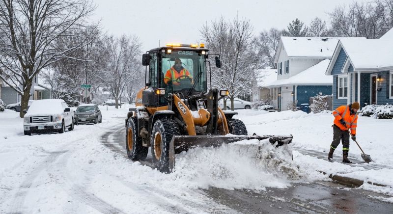 Parking Area Snow Removal in New York, NY