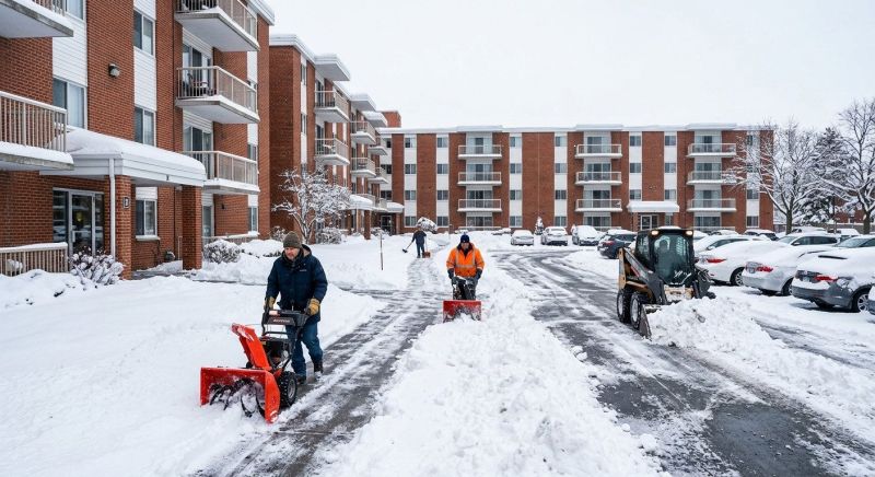 Parking Area Snow Removal in Brooklyn, NY